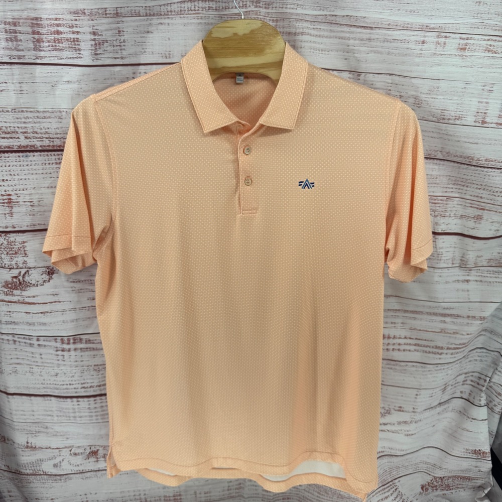 Peter Millar Summer Comfort Polo Shirt Mens XL Congaree Golf Club Geometric